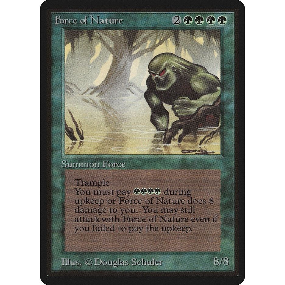 Image for Force of Nature (LEB) - Magic: The Gathering