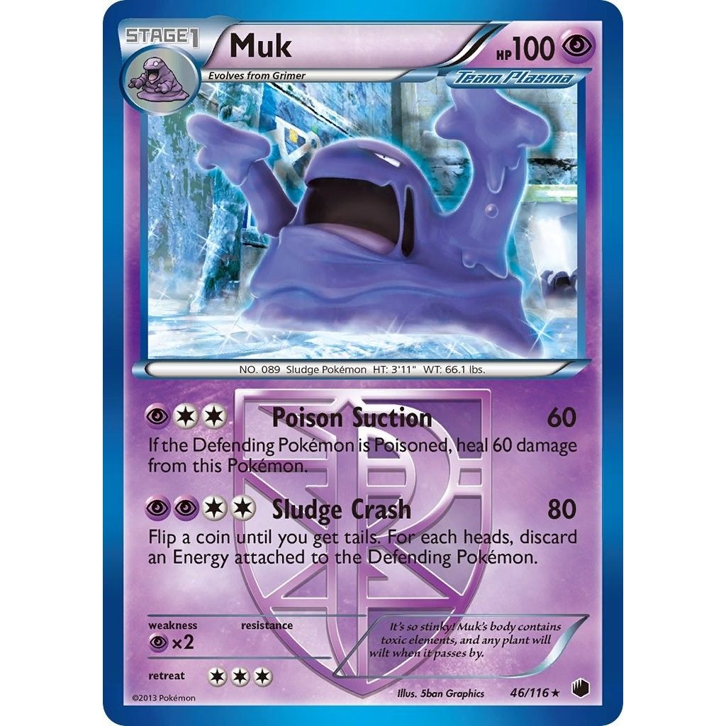 Image for Muk (Team Plasma) (46/116) (PLF) - Pokemon