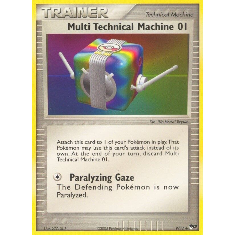 Image for Multi Technical Machine 01 (009/017) (POP) - Pokemon