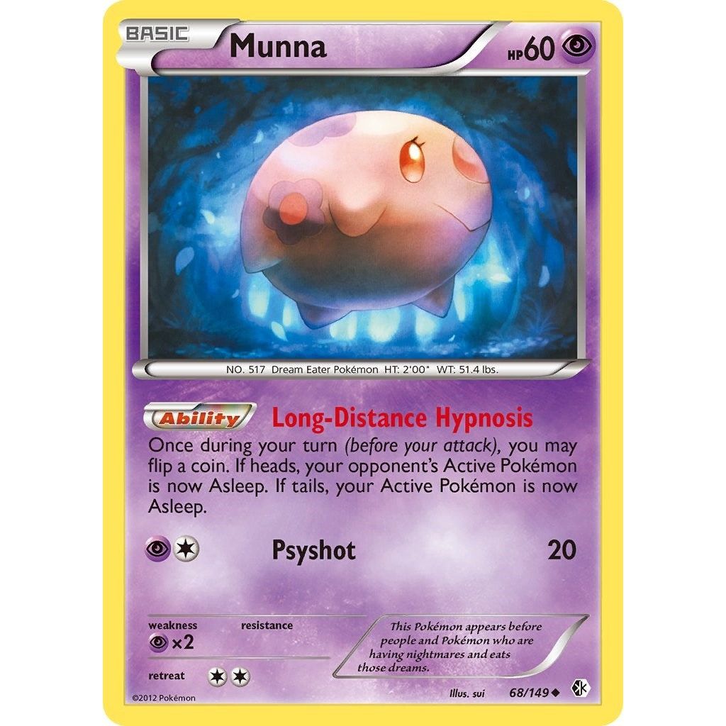Image for Munna (68/149) (BCR) - Pokemon