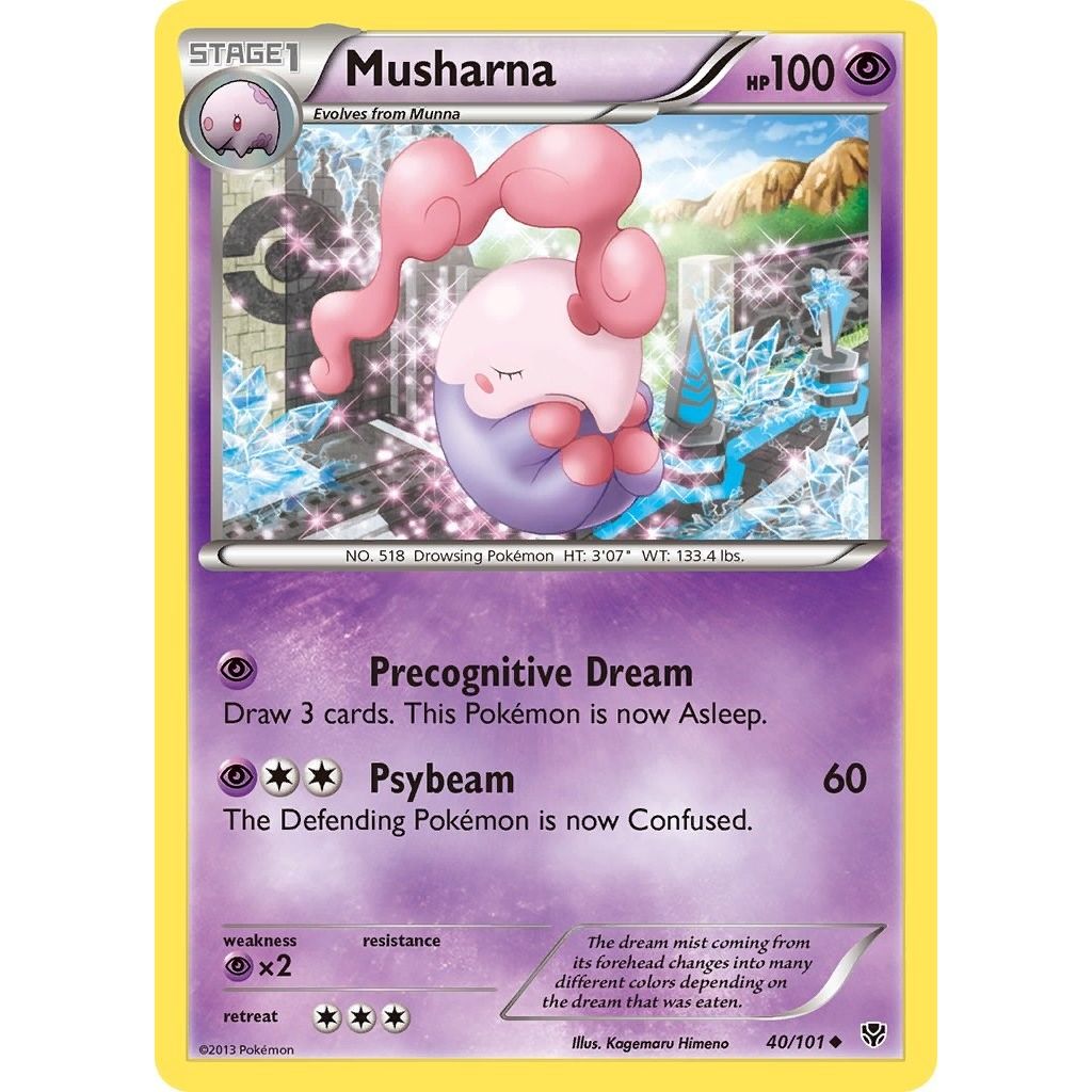 Image for Musharna (40/101) (PLB) - Pokemon