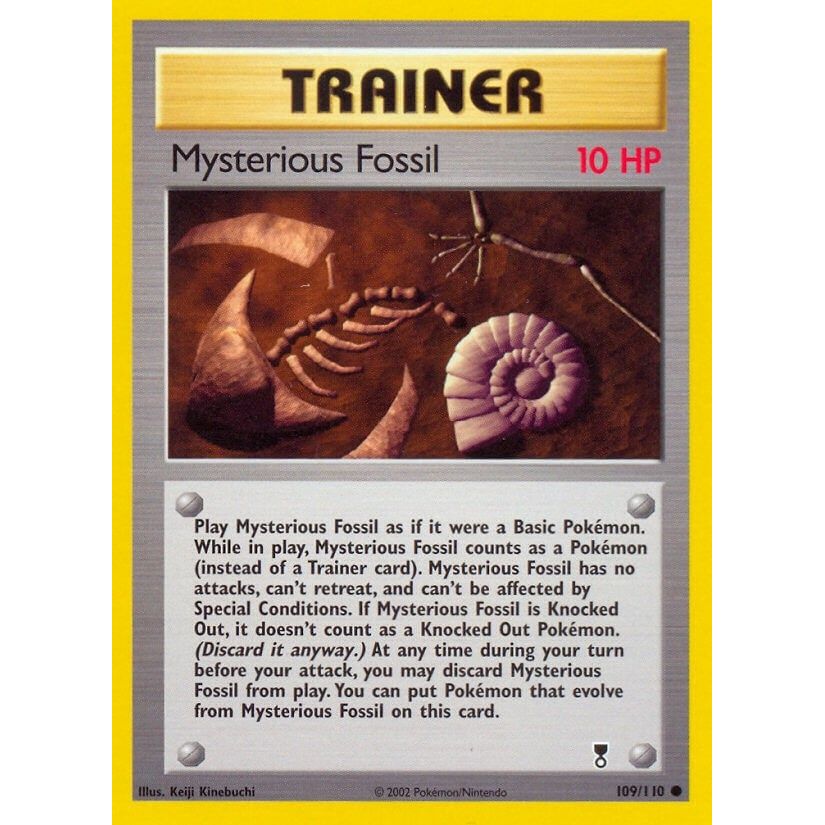 Image for Mysterious Fossil (109/110) (LC) - Pokemon