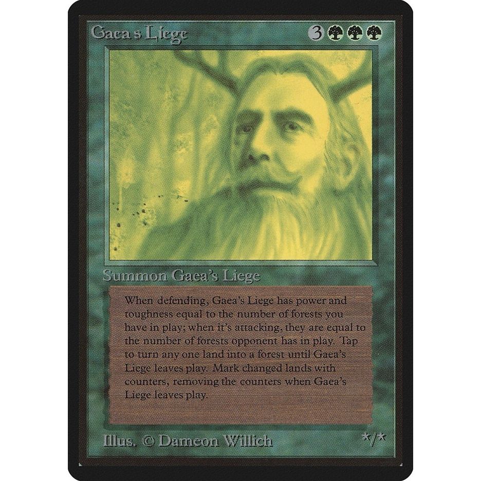Image for Gaea's Liege (LEB) - Magic: The Gathering