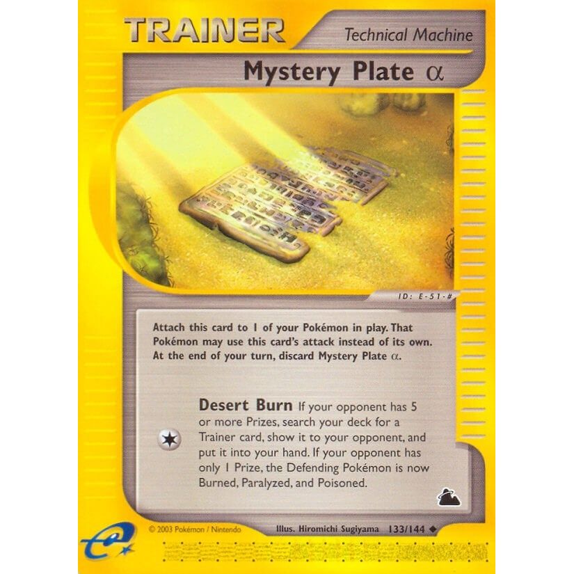 Image for Mystery Plate Alpha (133/144) (SK) - Pokemon