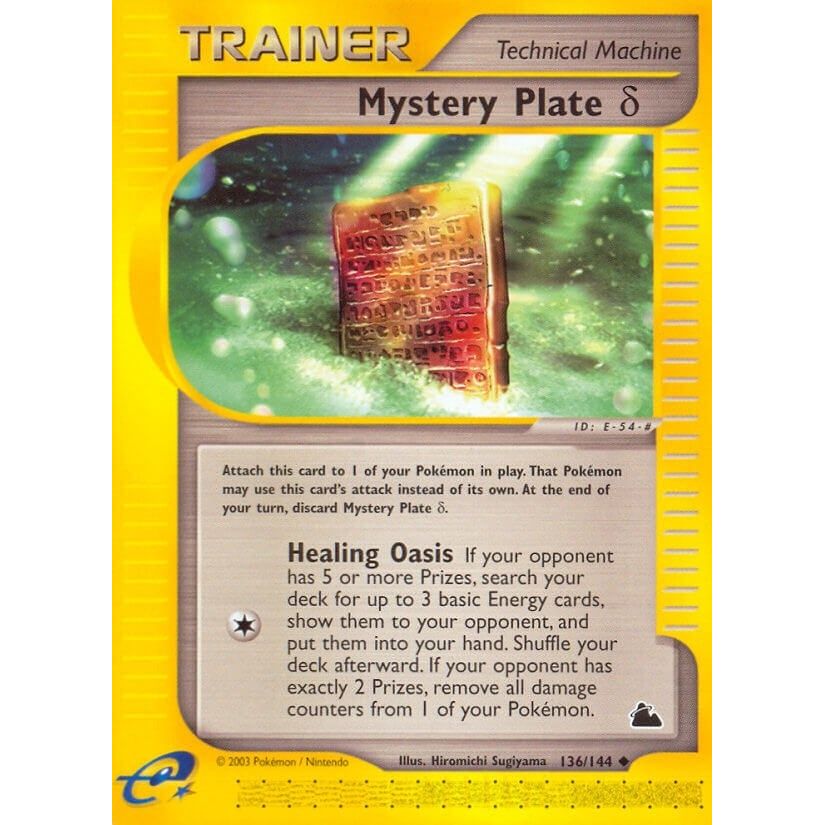 Image for Mystery Plate Delta (136/144) (SK) - Pokemon