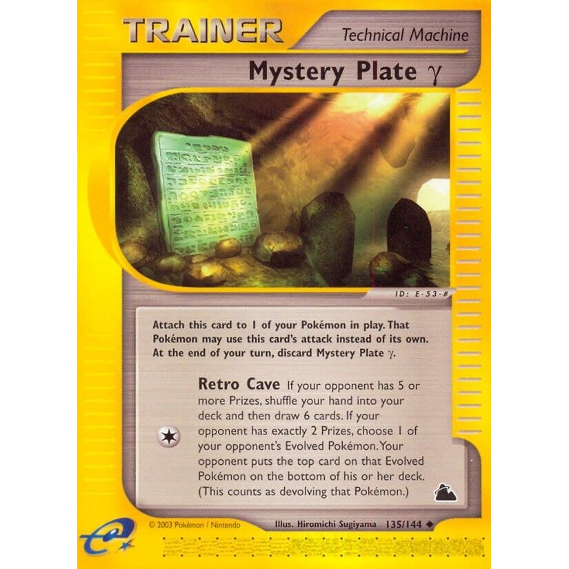 Image for Mystery Plate Gamma (135/144) (SK) - Pokemon