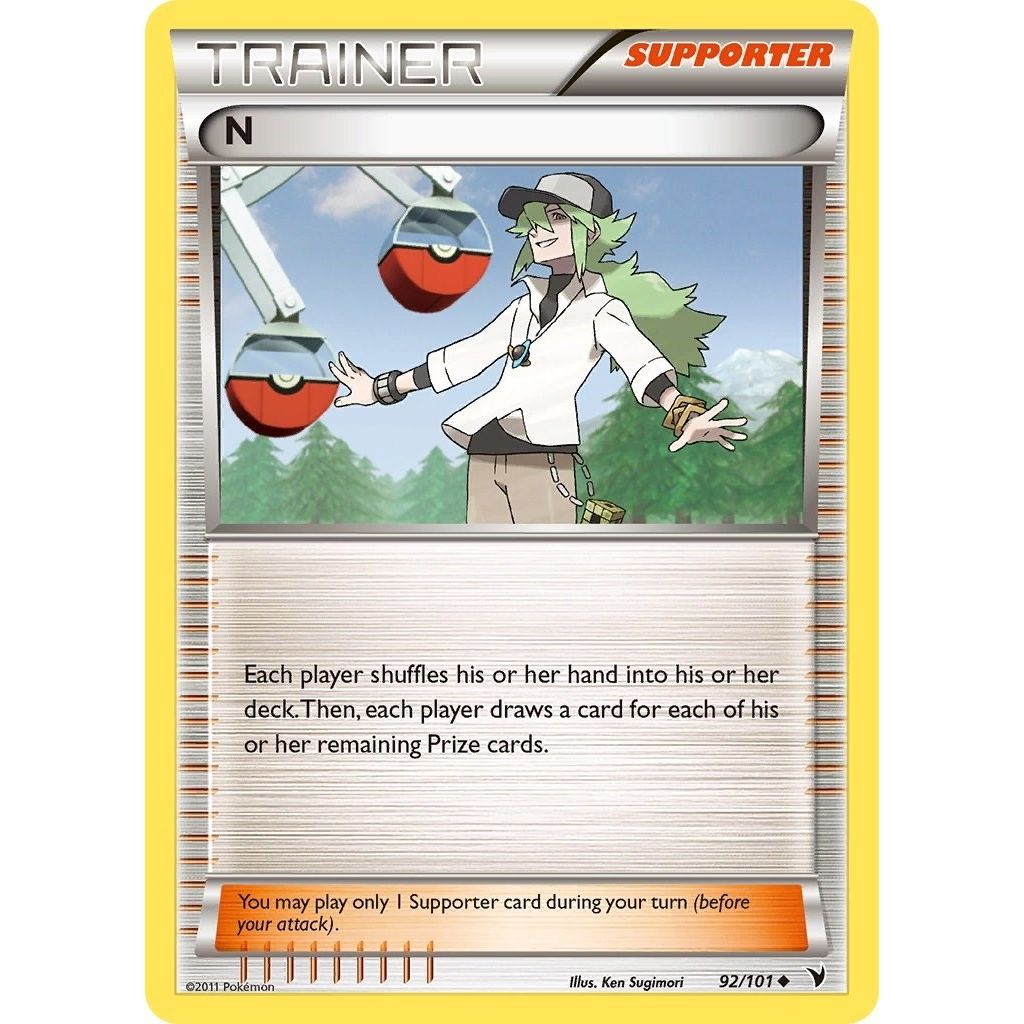 Image for N (Supporter) (92/101) (NVI) - Pokemon