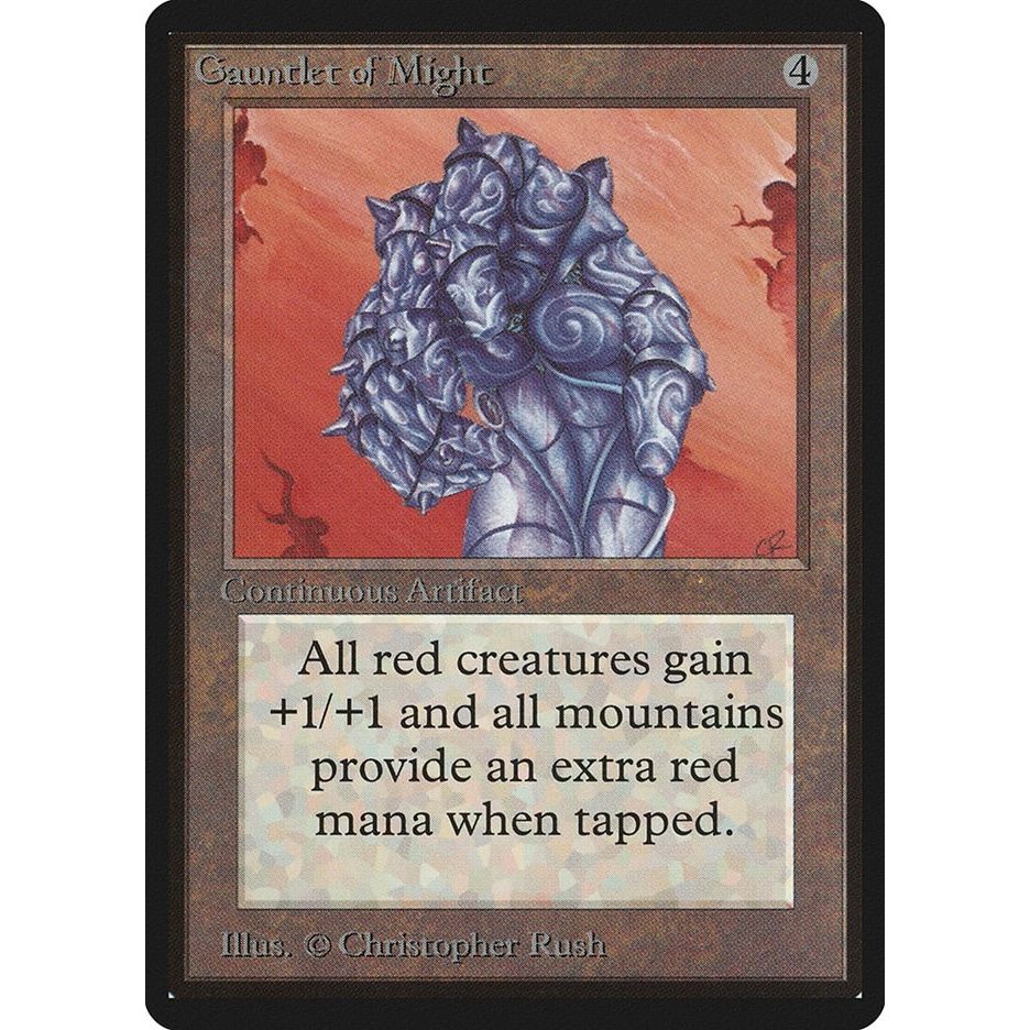 Image for Gauntlet of Might (LEB) - Magic: The Gathering