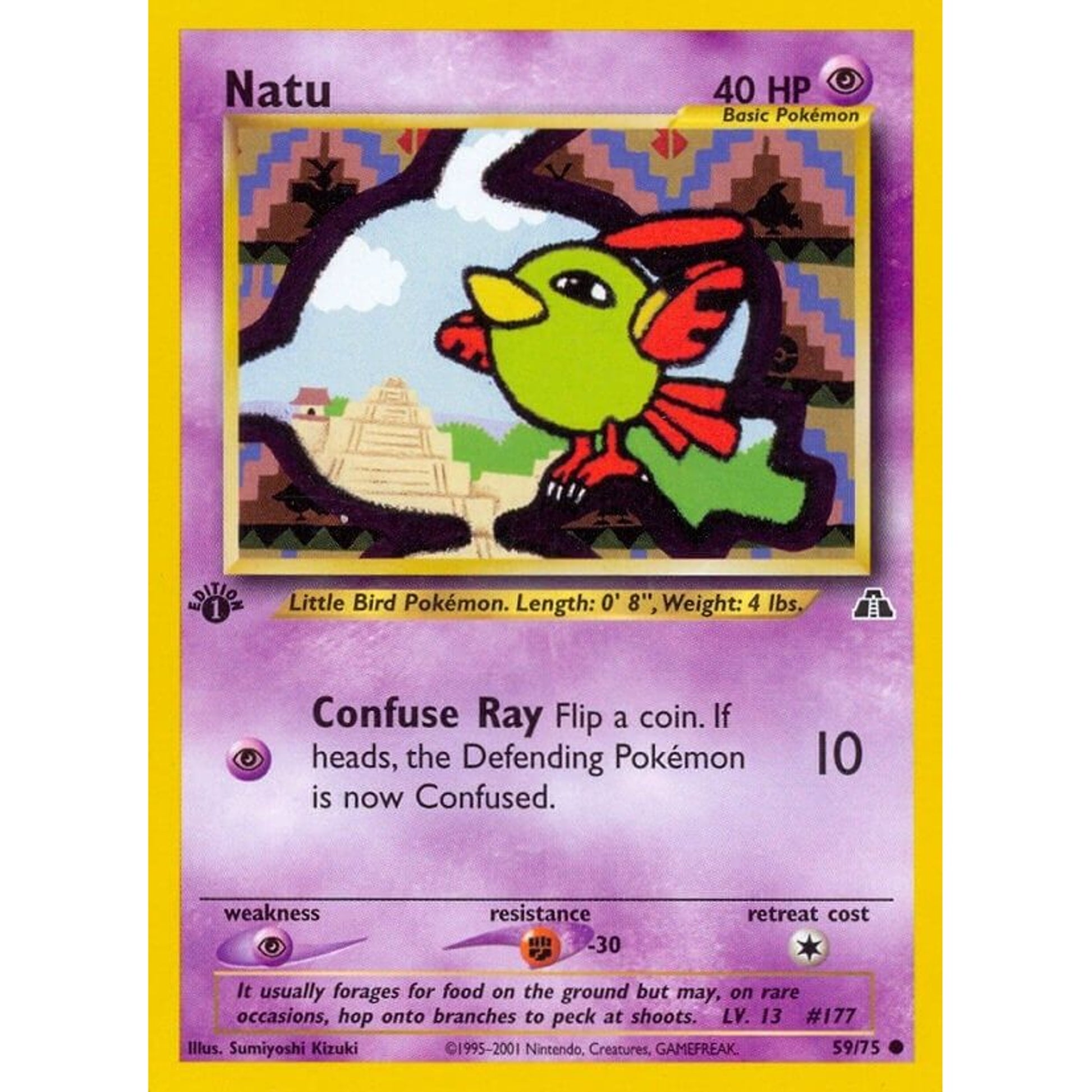 Image for Natu (59/75) (N2) - Pokemon