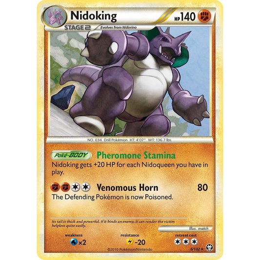 Image for Nidoking (6/102) (TM) - Pokemon