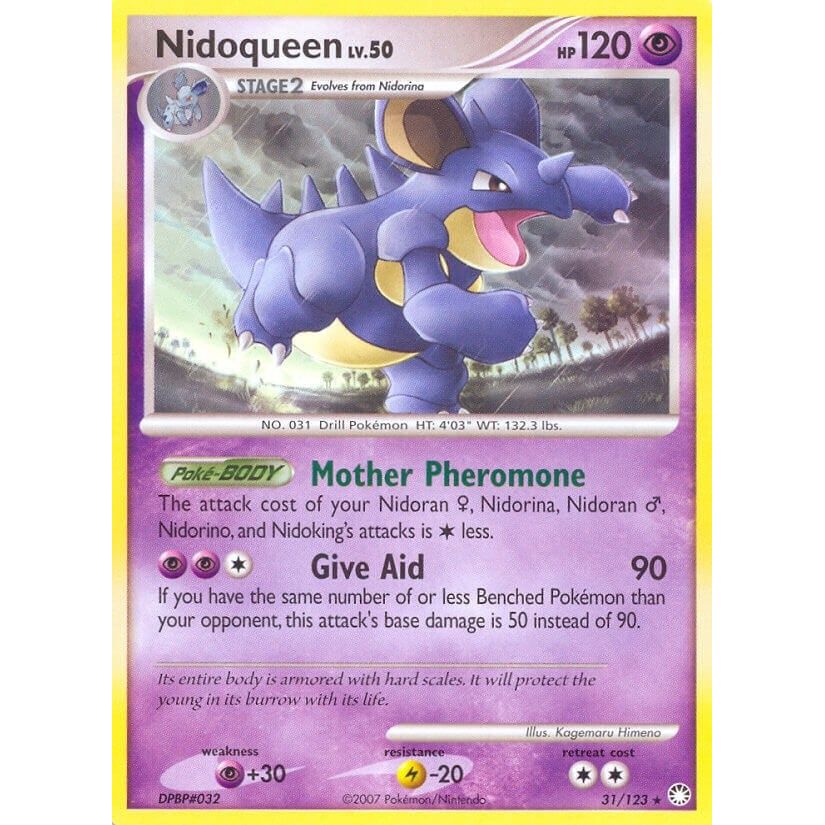 Image for Nidoqueen (31/123) (MT) - Pokemon