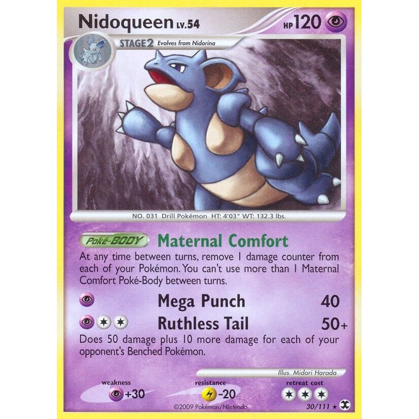 Image for Nidoqueen (30/111) (RR) - Pokemon