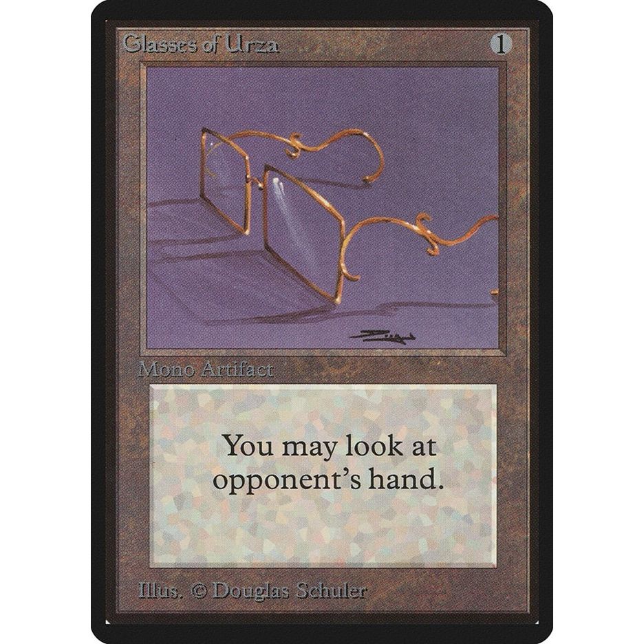 Image for Glasses of Urza (LEB) - Magic: The Gathering