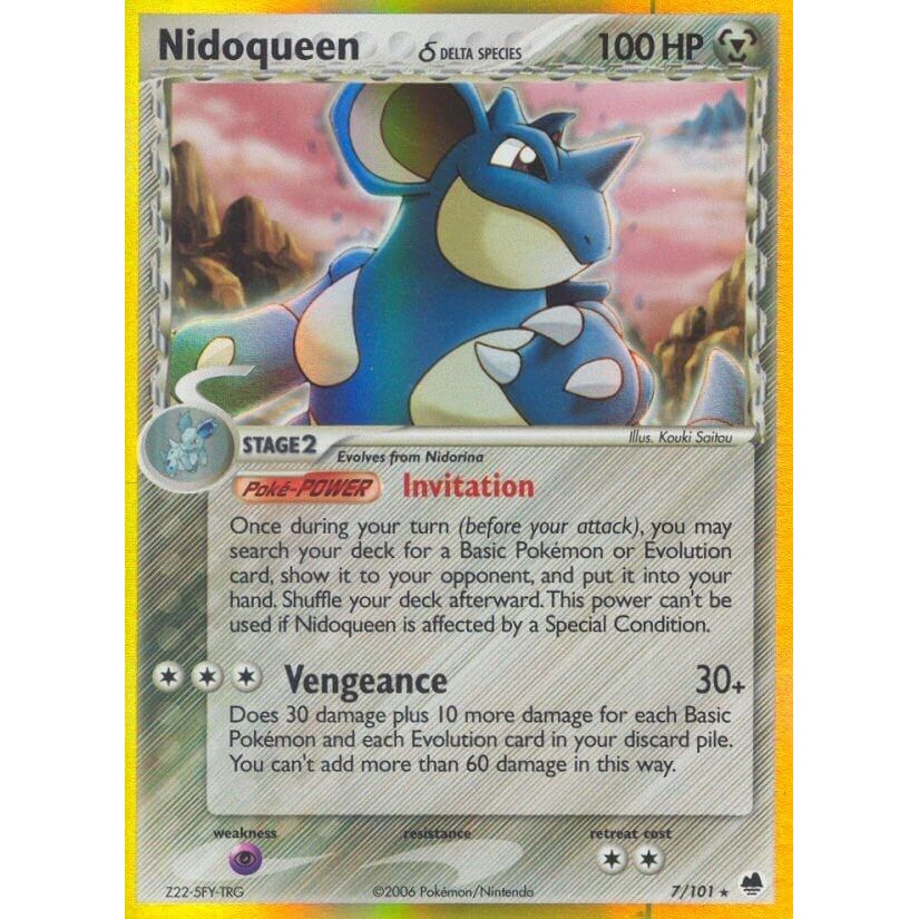 Image for Nidoqueen (Delta Species) (7/101) (DF) - Pokemon