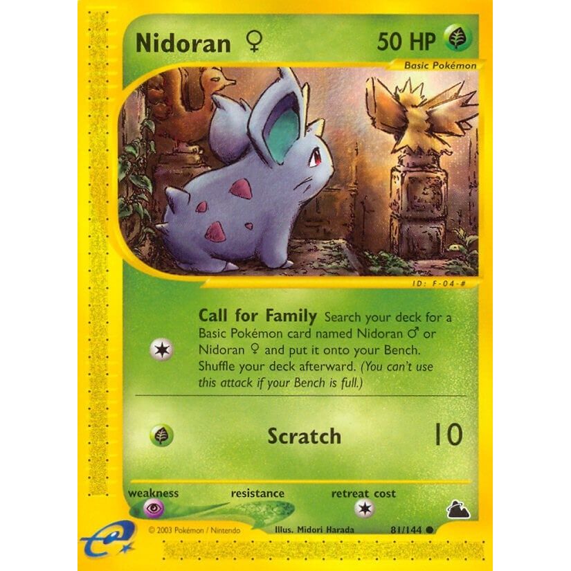 Image for Nidoran F (81) (081/144) (SK) - Pokemon