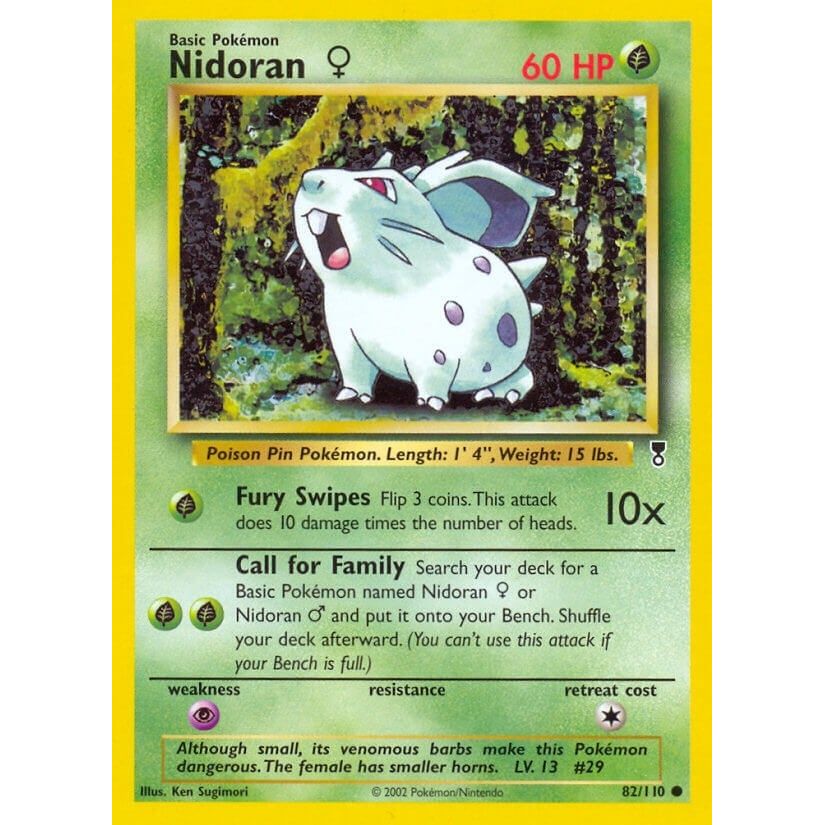 Image for Nidoran F (082/110) (LC) - Pokemon