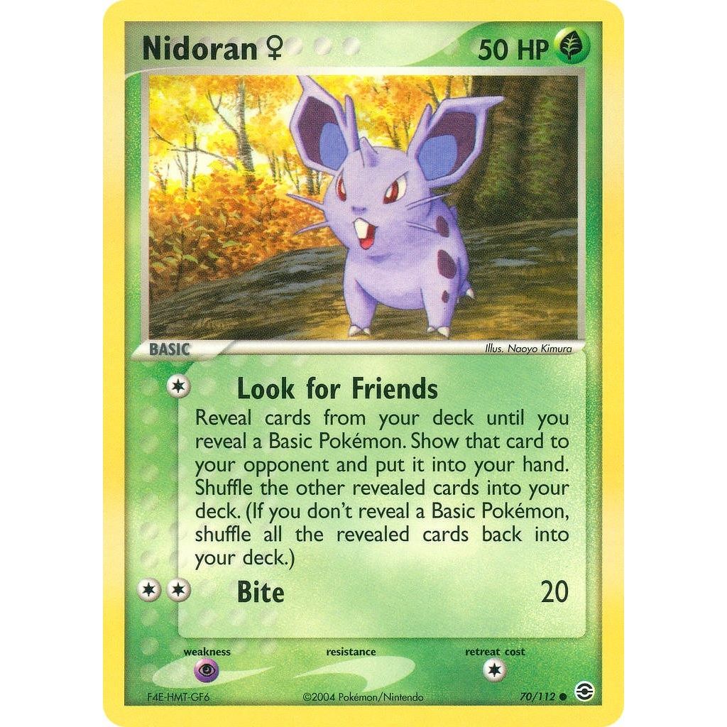 Image for Nidoran F (70/112) (RG) - Pokemon