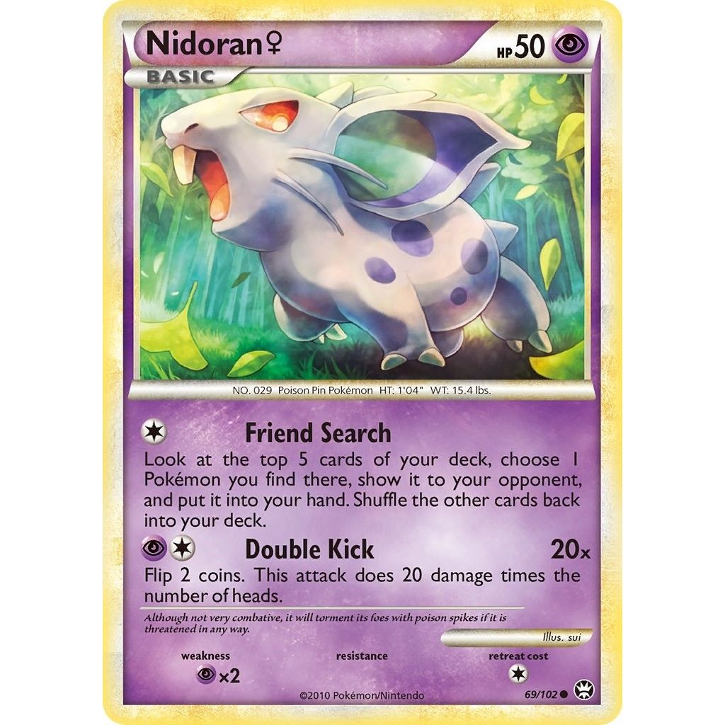 Image for Nidoran F (69/102) (TM) - Pokemon