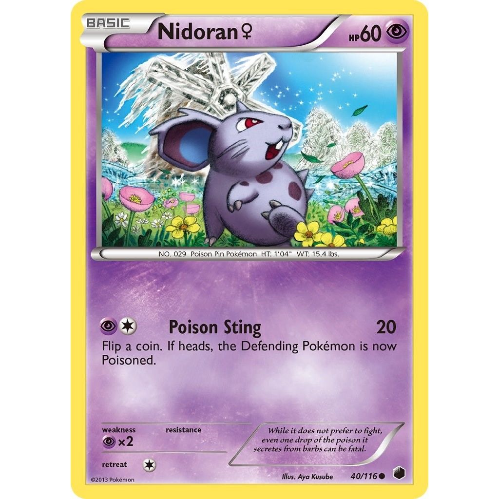 Image for Nidoran F (40/116) (PLF) - Pokemon