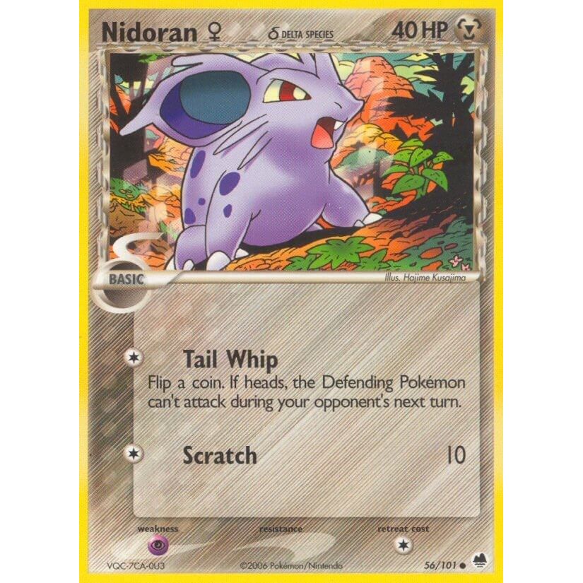 Image for Nidoran F (Delta Species) (56/101) (DF) - Pokemon