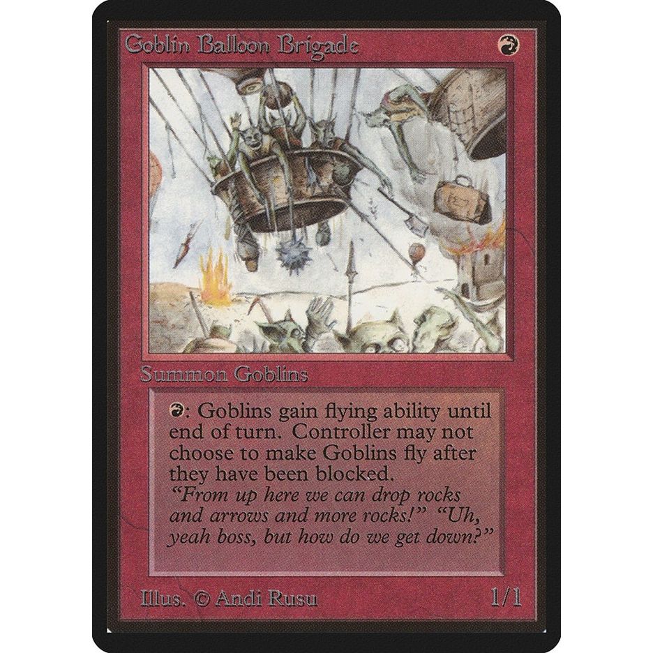 Image for Goblin Balloon Brigade (LEB) - Magic: The Gathering