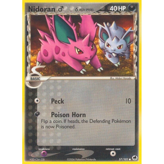 Image for Nidoran M (Delta Species) (57/101) (DF) - Pokemon