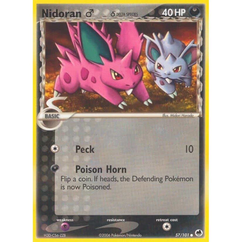 Image for Nidoran M (Delta Species) (57/101) (DF) - Pokemon