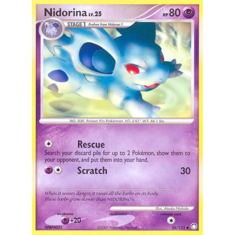 Image for Nidorina (56/123) (MT) - Pokemon