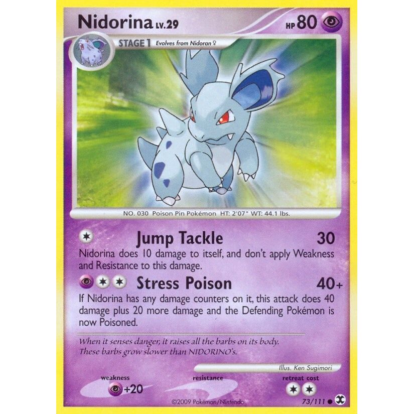 Image for Nidorina (73/111) (RR) - Pokemon