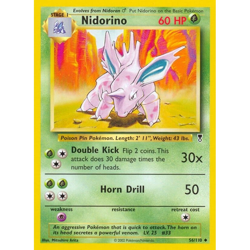 Image for Nidorino (056/110) (LC) - Pokemon
