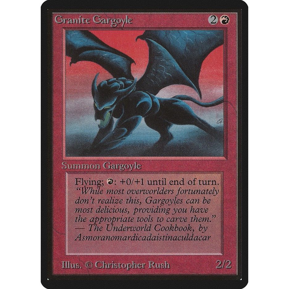Image for Granite Gargoyle (LEB) - Magic: The Gathering