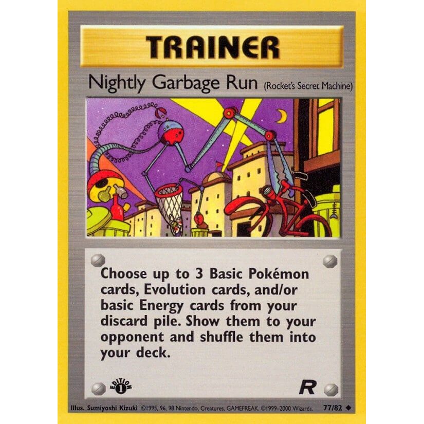 Image for Nightly Garbage Run (Rocket's Secret Machine) (77/82) (TR) - Pokemon