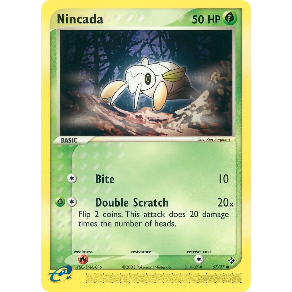 Image for Nincada (67/97) (DR) - Pokemon