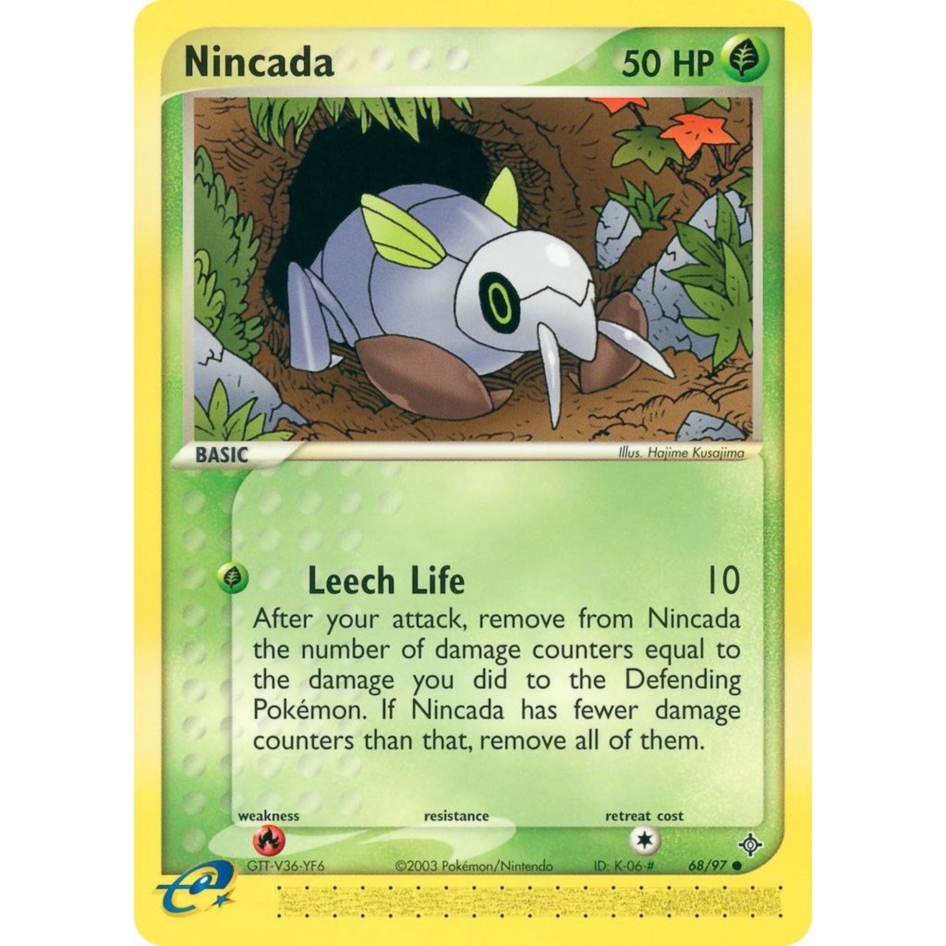 Image for Nincada (68/97) (DR) - Pokemon