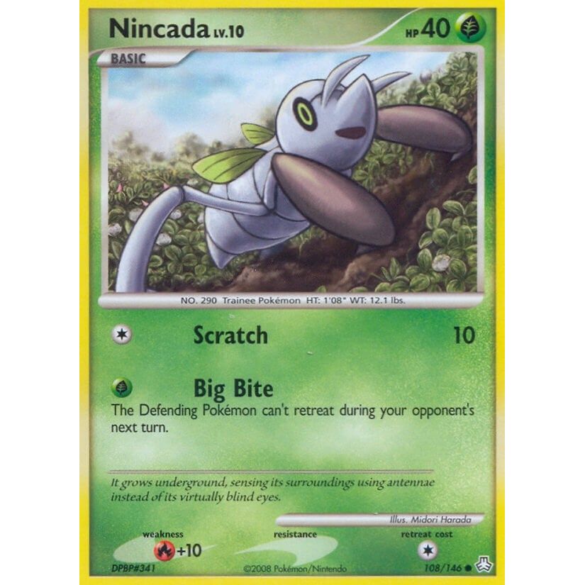 Image for Nincada (108/146) (LA) - Pokemon