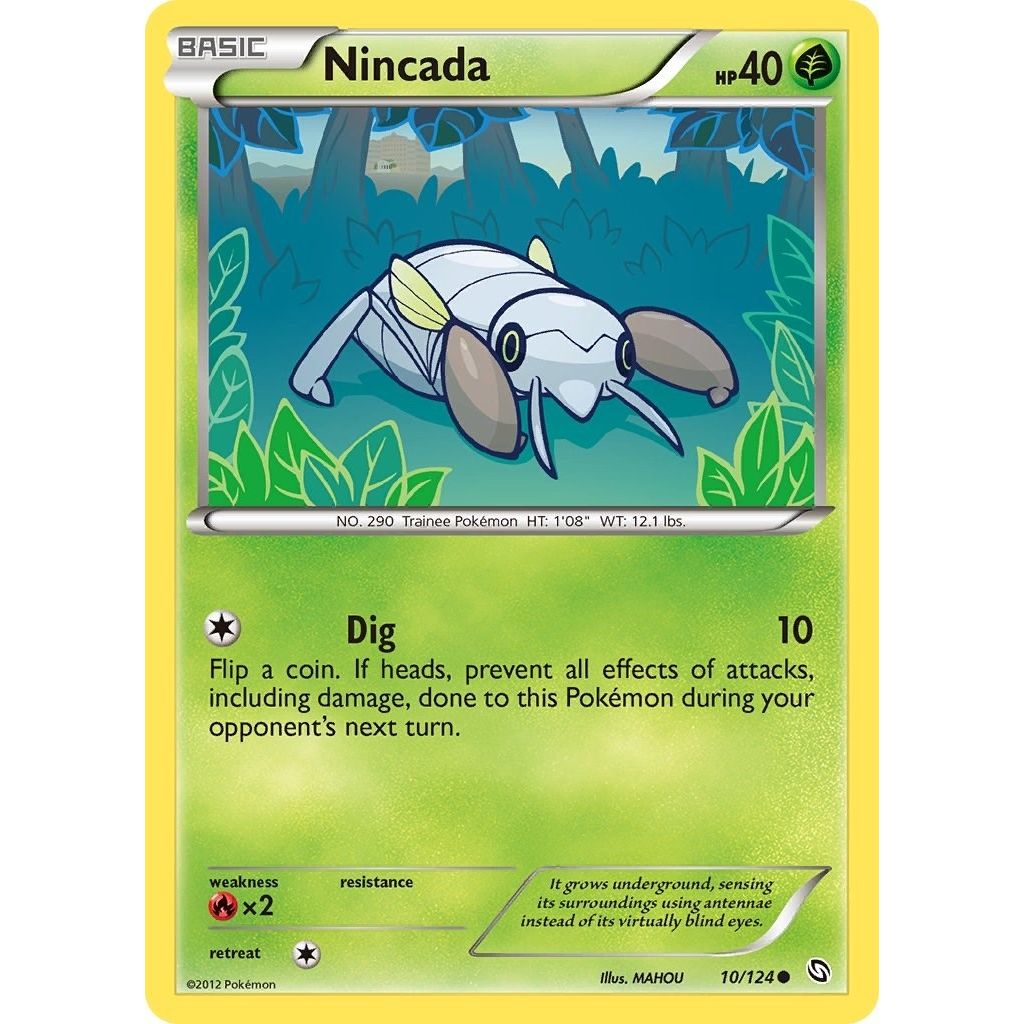 Image for Nincada (10/124) (DRX) - Pokemon