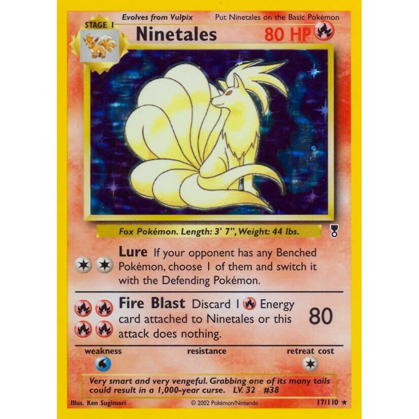 Image for Ninetales (017/110) (LC) - Pokemon