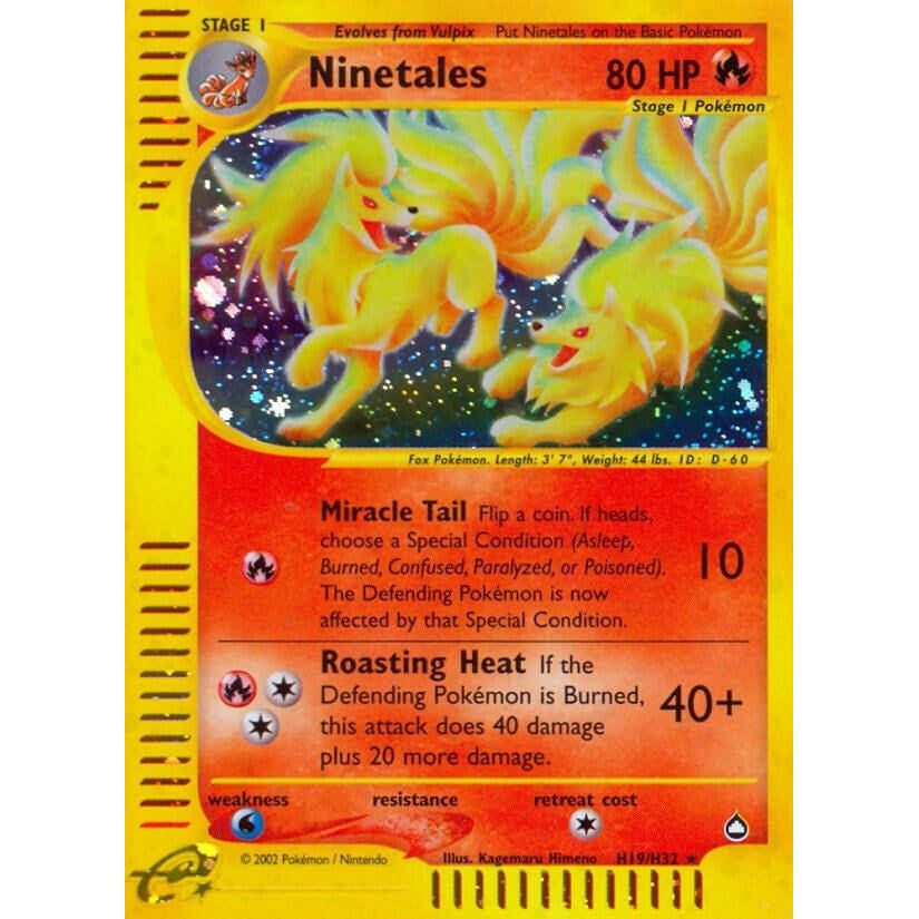 Image for Ninetales (H19) (H19/H32) (AQ) - Pokemon
