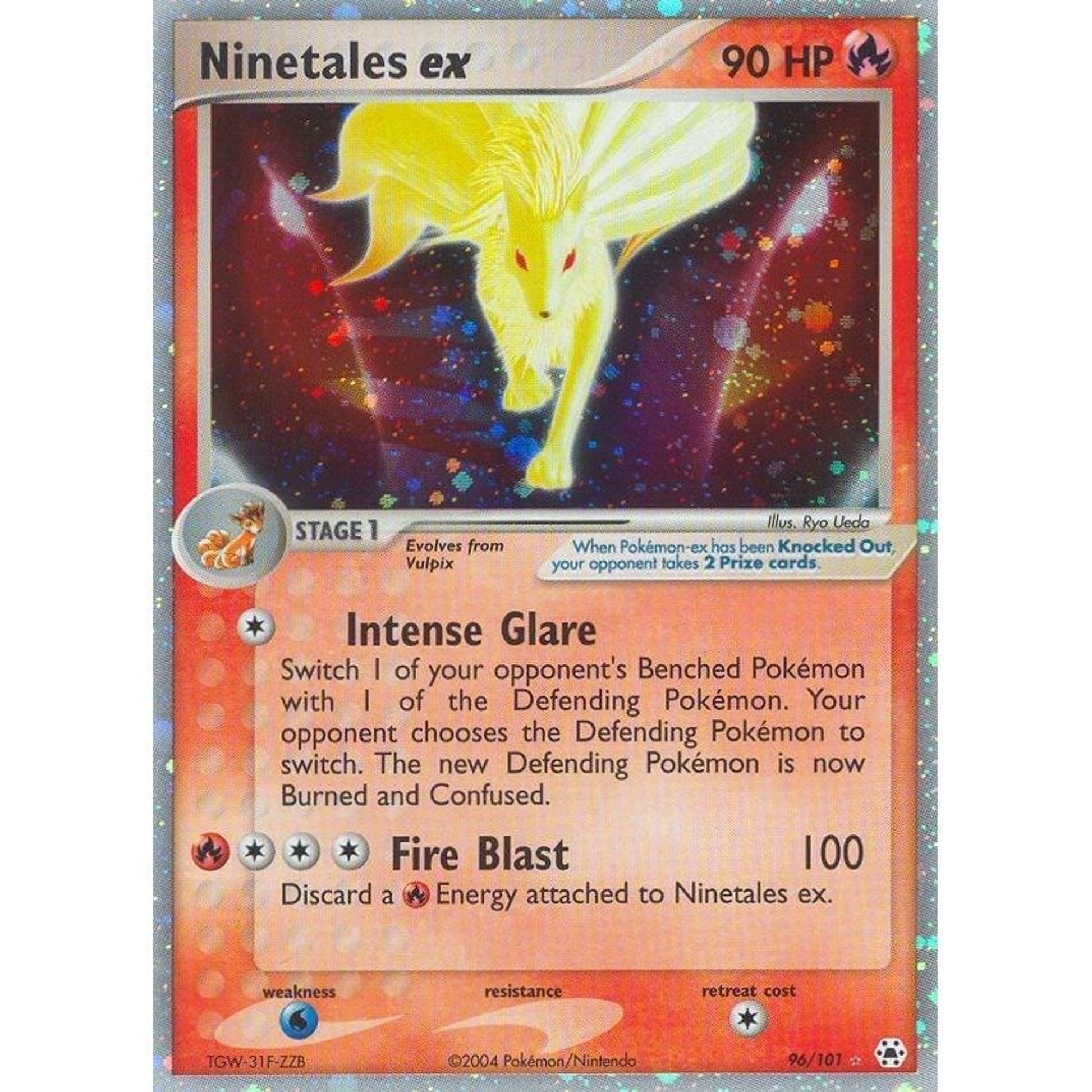 Image for Ninetales ex (96/101) (HL) - Pokemon