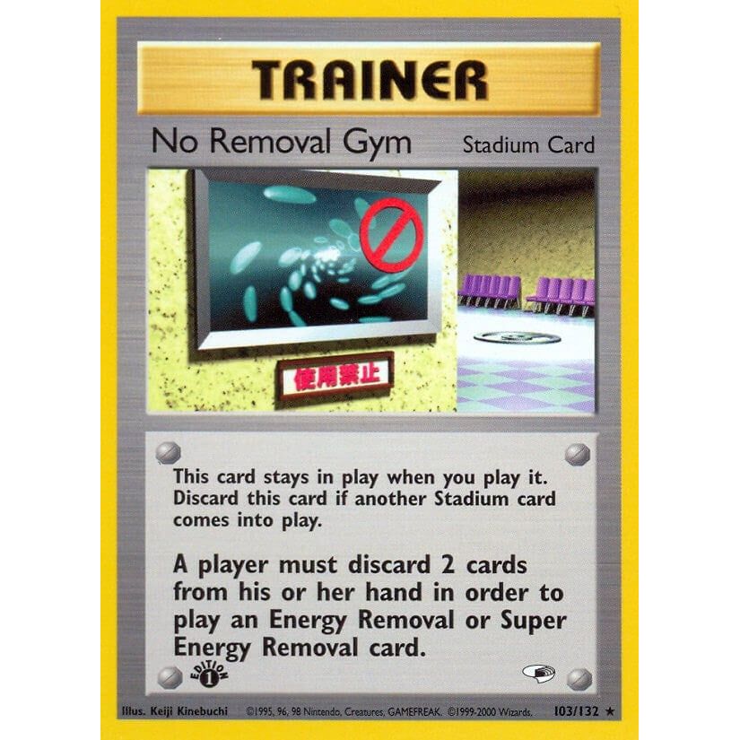 Image for No Removal Gym (103/132) (G1) - Pokemon
