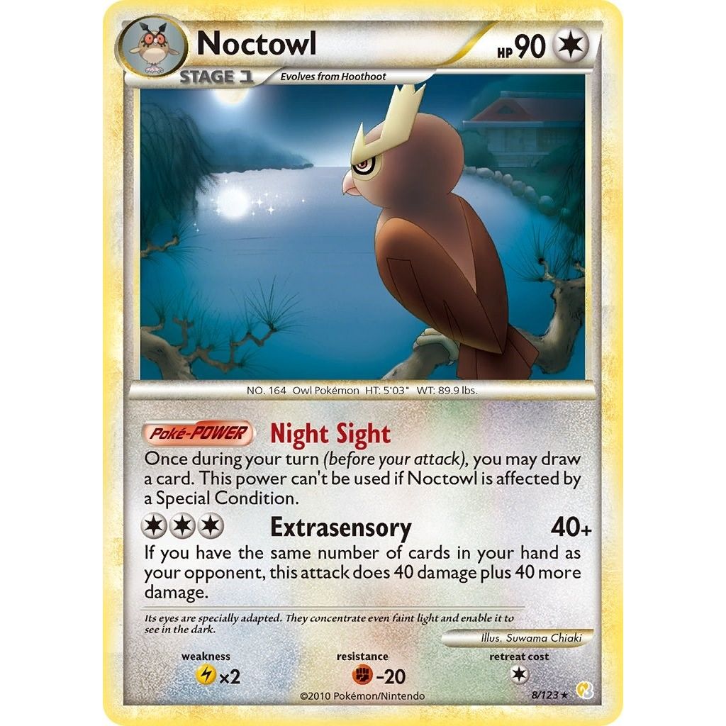 Image for Noctowl (8/123) (HS) - Pokemon