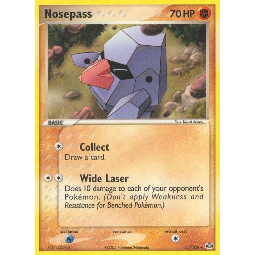 Image for Nosepass (17/106) (EM) - Pokemon