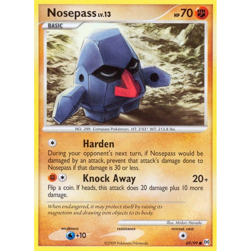Image for Nosepass (69/99) (AR) - Pokemon