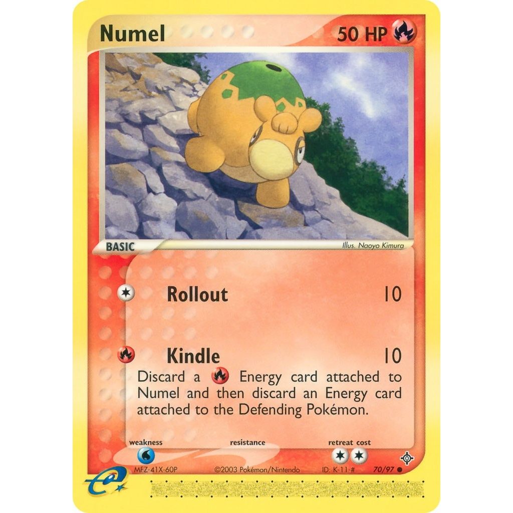 Image for Numel (70/97) (DR) - Pokemon