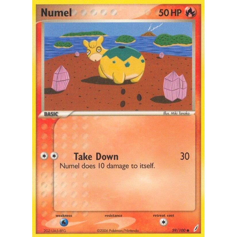 Image for Numel (59/100) (CG) - Pokemon