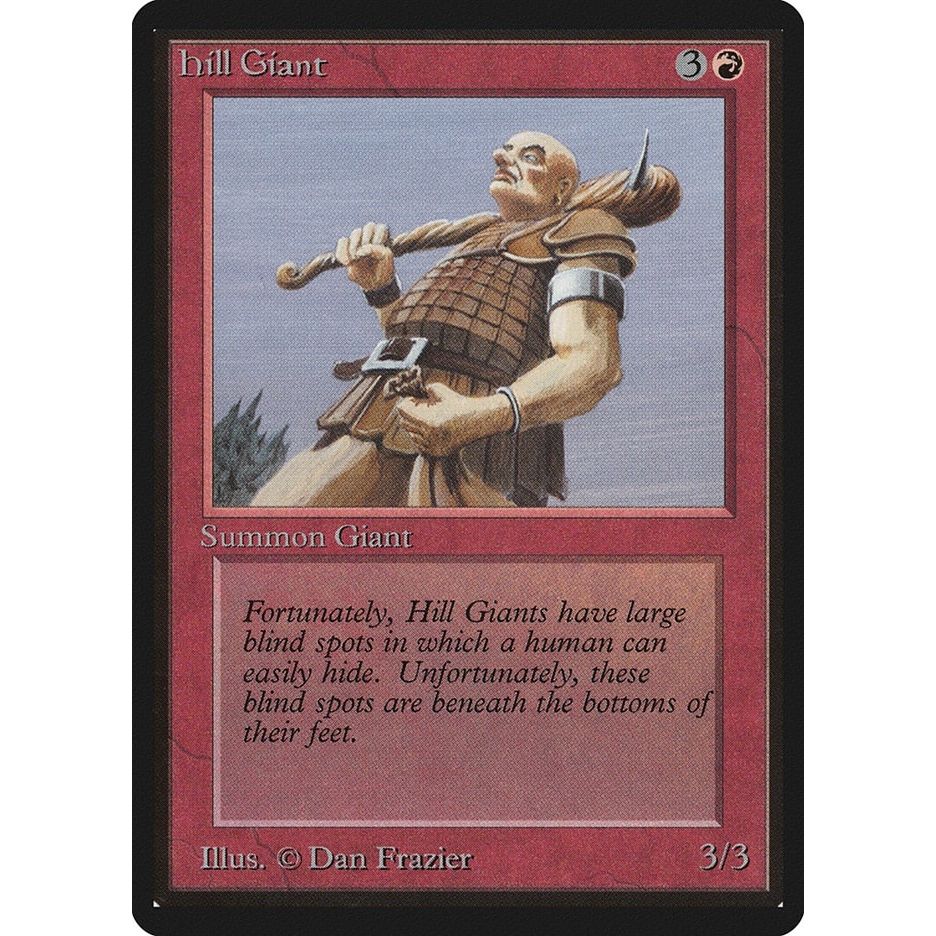 Image for Hill Giant (LEB) - Magic: The Gathering