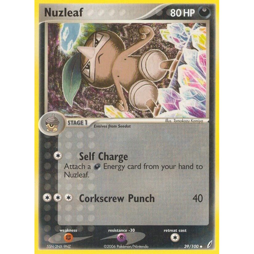 Image for Nuzleaf (39/100) (CG) - Pokemon