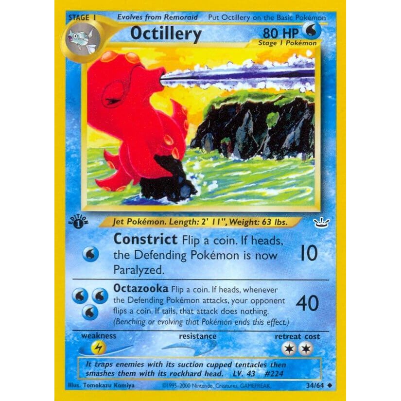 Image for Octillery (34/64) (N3) - Pokemon