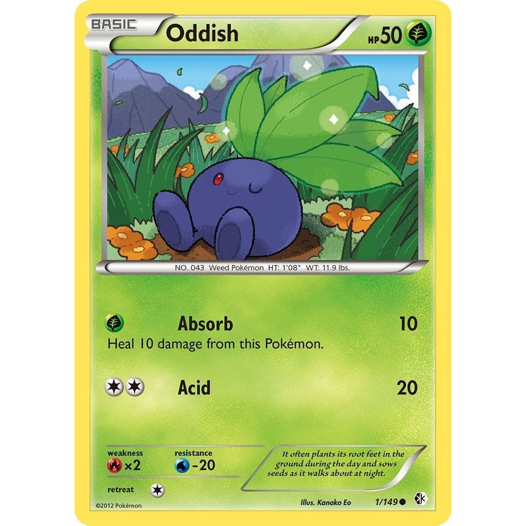 Image for Oddish (1/149) (BCR) - Pokemon