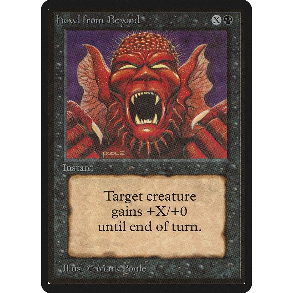 Image for Howl from Beyond (LEB) - Magic: The Gathering